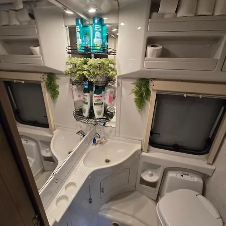 Campsite Autocaravan,camper,campervan,motorhome,not Driveable,only Habitable