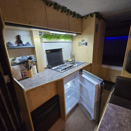 Autocaravan,camper,campervan,motorhome,not Driveable,only Habitable Campsite